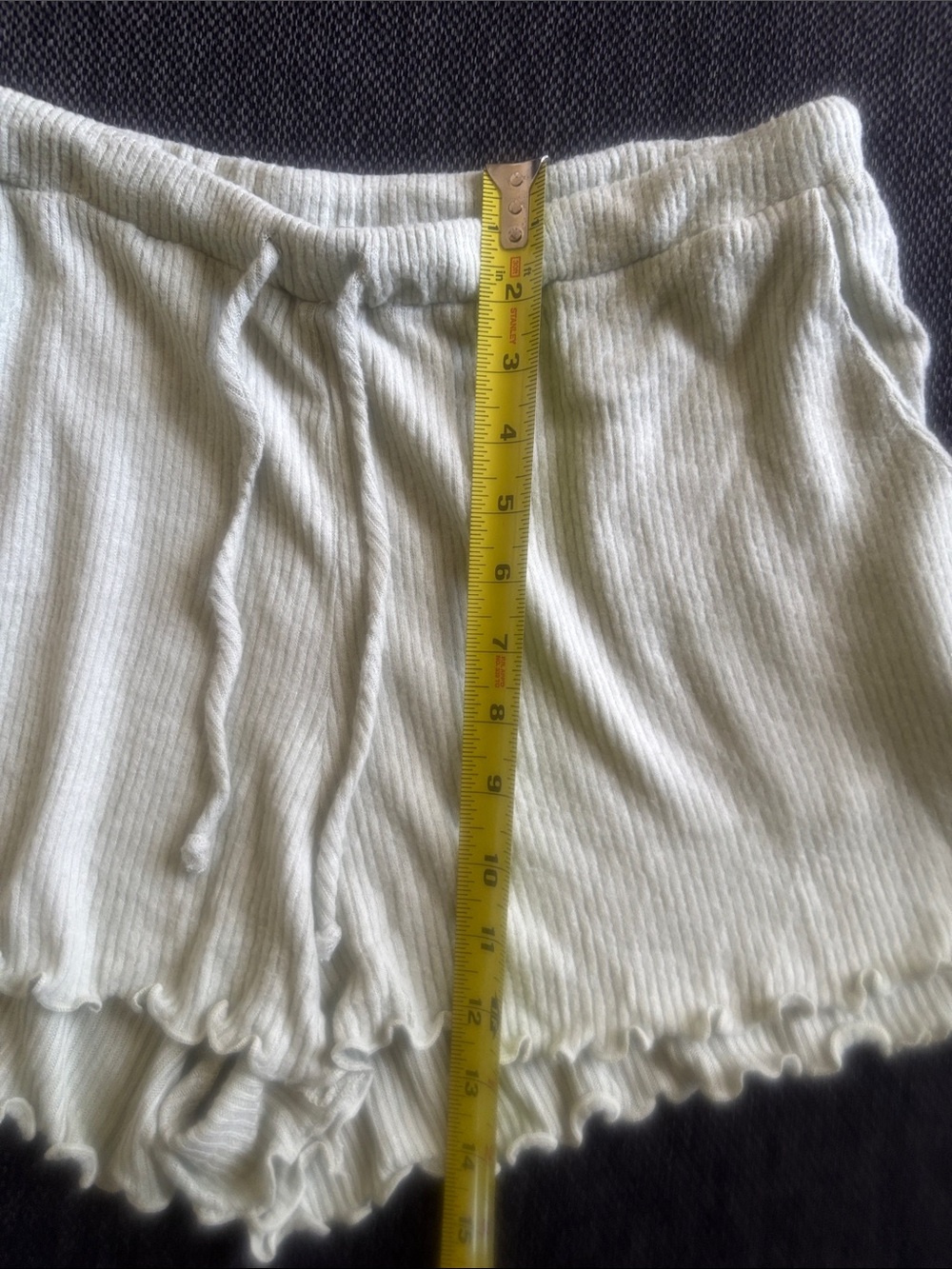 Le Lis Ribbed Lounge Shorts with Drawstring - Picture 2 of 7